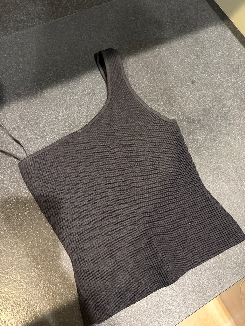 Babaton one shoulder top